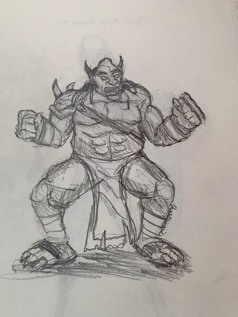 Molten Ogre sketch